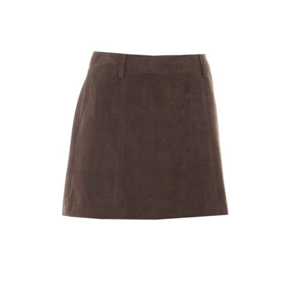 Dunst Women Mini Suede Skirt